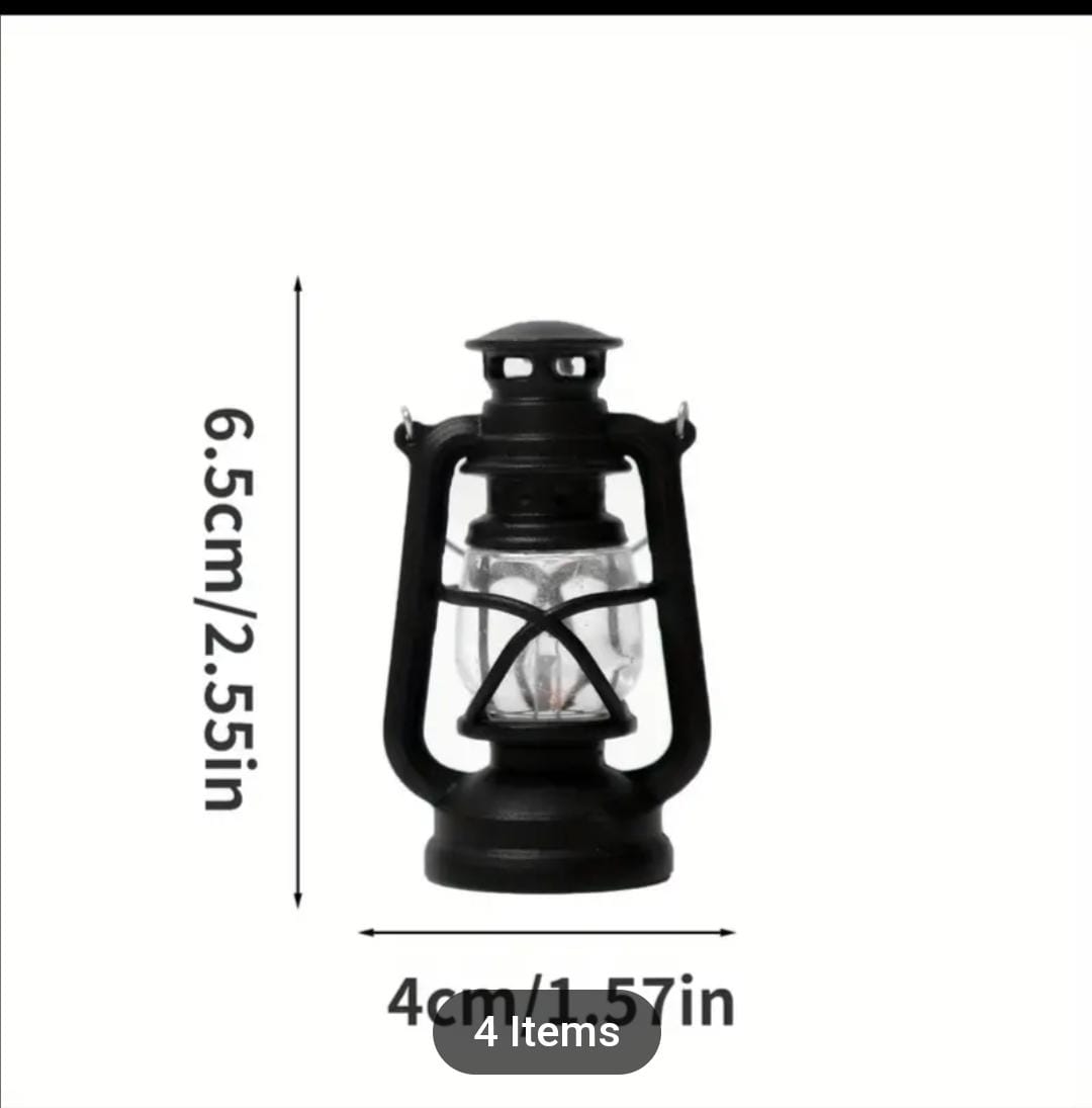 Mini LED Plastic Lanterns for Home Decoration