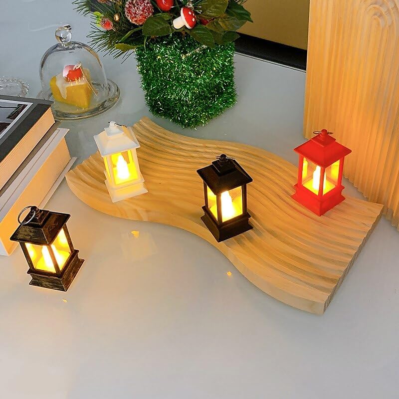 Small  LED Plastic Lanterns for Home Decoration