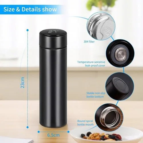 Insulated Water Bottle with LED Display